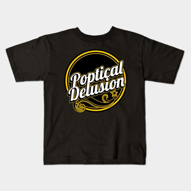 Poptical Delusion Kids T-Shirt by VanceCapleyArt1972